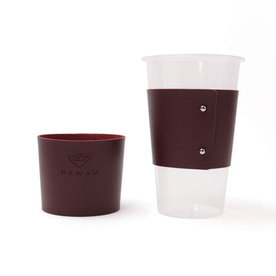 Leather Cup Sleeve